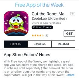 cut the rope magic free app of the week