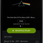spotify song library on iphone