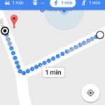 google maps directions for saved parking