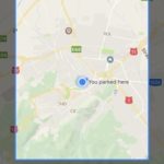 google maps download area near saved parked location