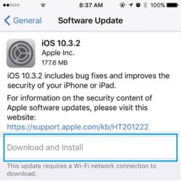 greyed out download and install software update button