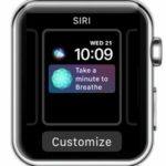 how to customize siri watch face