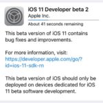 ios 11 developer beta 2 ota update