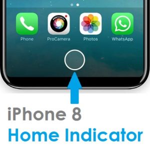 iphone 8 home indicator