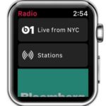 apple watch radio app home screen