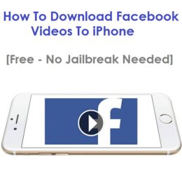 how to download facebook videos to iphone