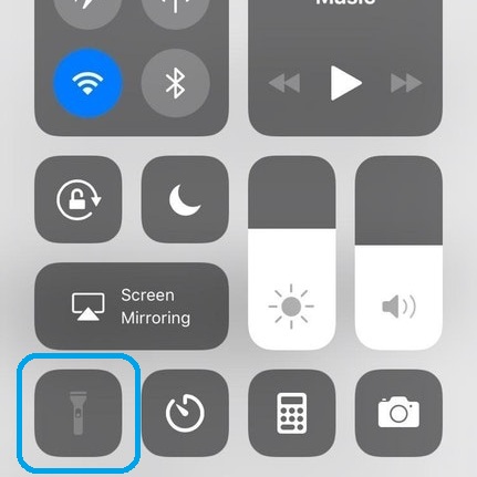 How do i find my flashlight on my iphone 6 How To Fix Greyed Out Flashlight Icon In Iphone Control Center