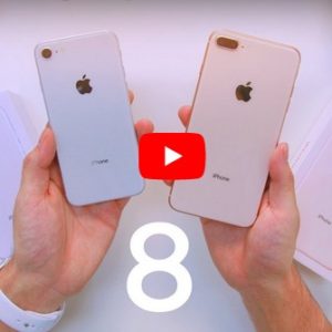 iphone 8 and 8 plus unboxing video thumbnail