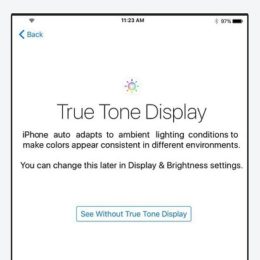 iphone true tone display feature