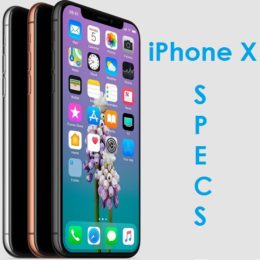 Unofficial iPhone X renders in all three available colors.