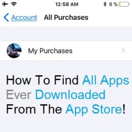 app store all purchases in ios 11