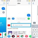 how to use youtube imessage app