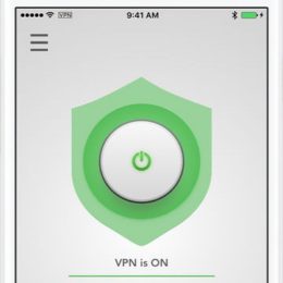 iphone connected to a vpn service