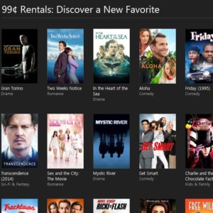 itunes hd movies for rent for 99 cents
