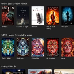 itunes horror movies for halloween sale