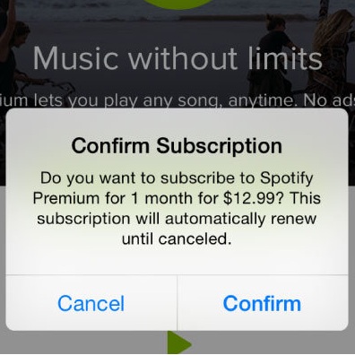 Iphone subscriptions on where are No subscription