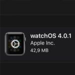 watchos 4.0.1 software update