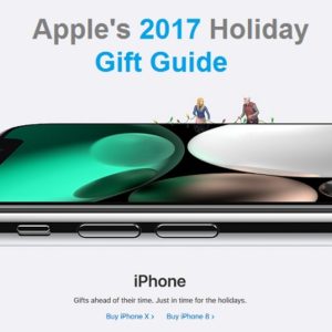 apple 2017 holiday gift guide