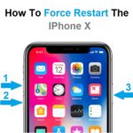 how to force restart the iphone x