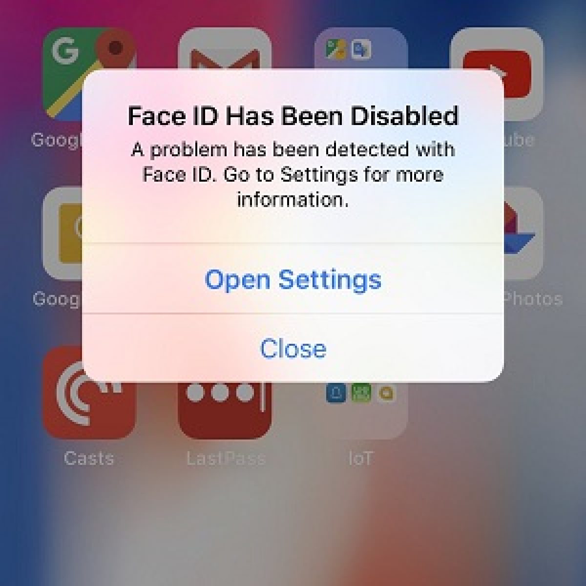 How Face ID gets disabled?