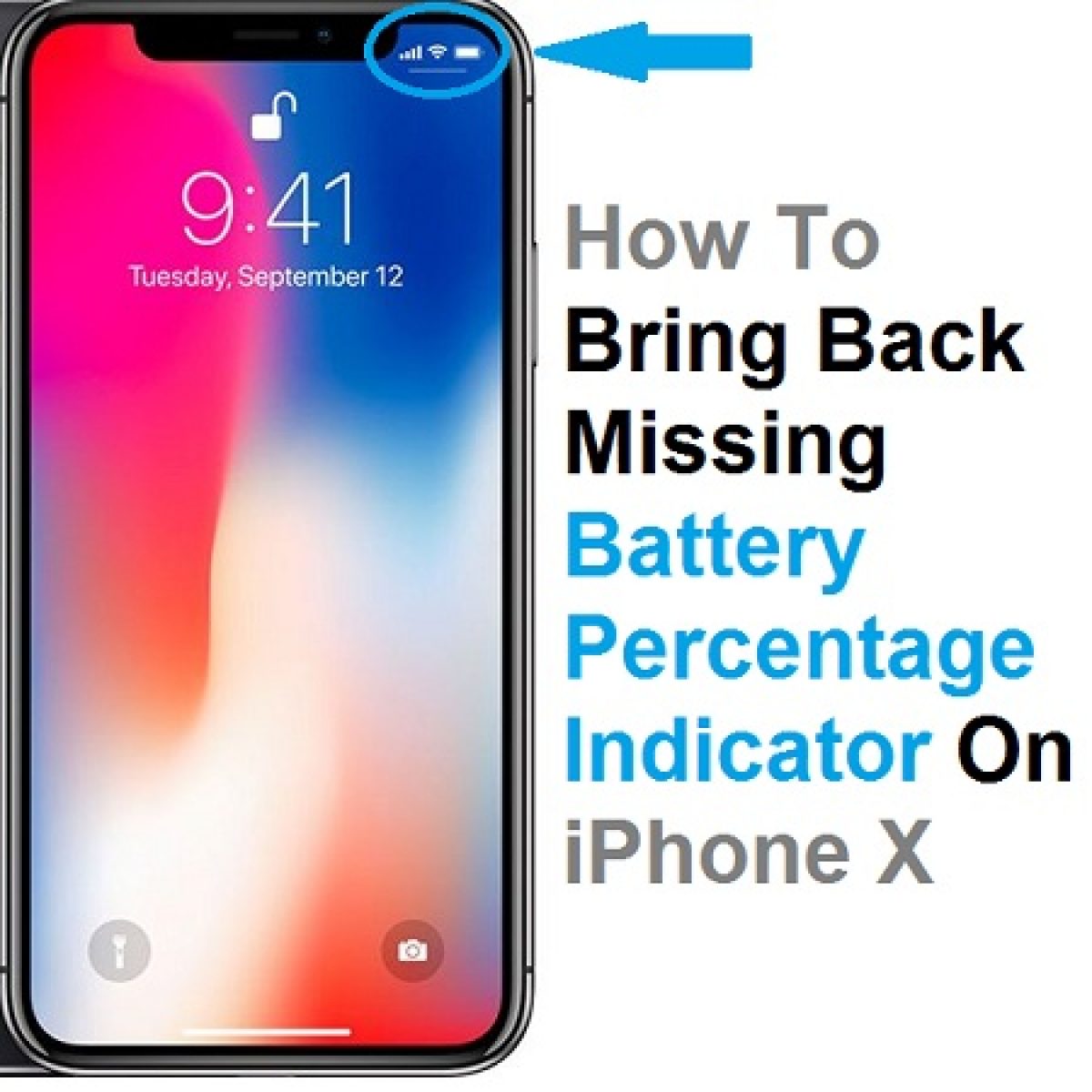 How To Check The Remaining Battery On iPhone X