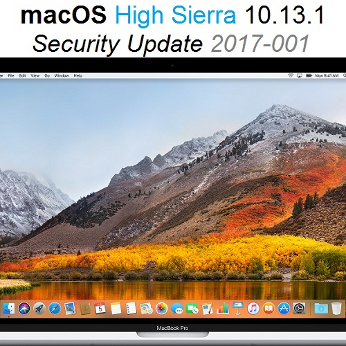 how to update macbook pro high sierra