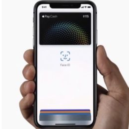 Apple Pay Cash and Face ID.