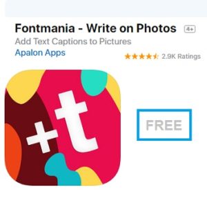 Fontmania Free App Store download.