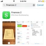 finances 2 app store listing