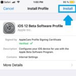 ios 12 beta software profile