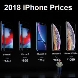 2018 iphone lineup pricing