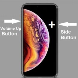 How to print screen the iPhone XS