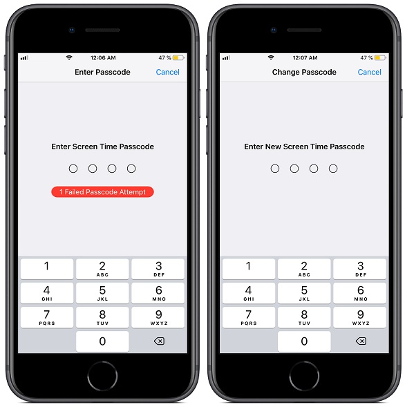 how to reset screen time password iphone 11