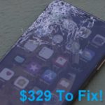 iphone xs max screen replacement cost