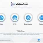 videoproc user interface for mac