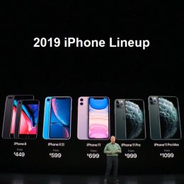 2019 iPhone lineup