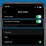twitter support for iOS 13 dark mode