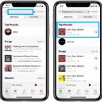 how to search for songs by lyrics in Apple Music