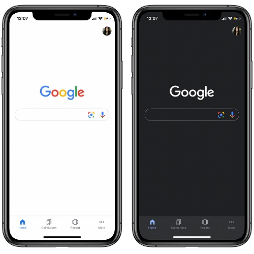 Google Search App For Ios And Android Updates With Dark Mode Support