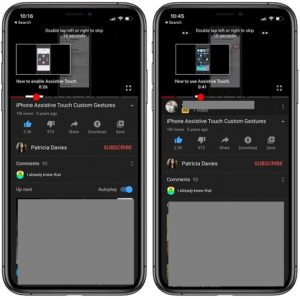 How to use Youtube Chapters on iPhone