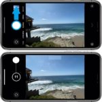 how to use iPhone 11 Burst mode in landscape orientation