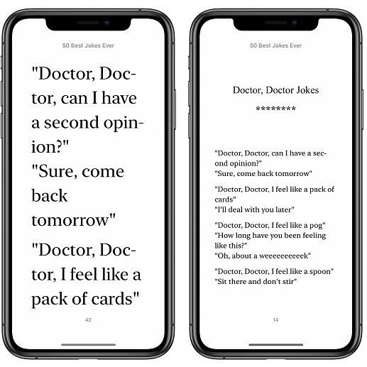 How To Change Font Size And Fix Layout In Books For Ios