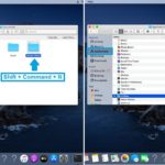 how to change screenshot location in older macOS versions - part 1