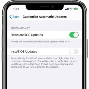 iOS 13.6 Customize Automatic Updates feature