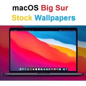 macOS Big Sur default wallpaper