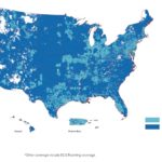 AT&T 5G coverage on US map