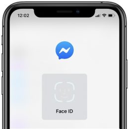 Using Face ID to authenticate in Facebook Messenger