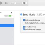 sync Music on iPhone with computer