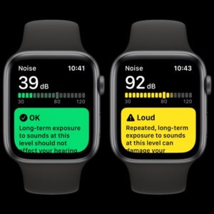 Apple Watch Decibel Meter feature