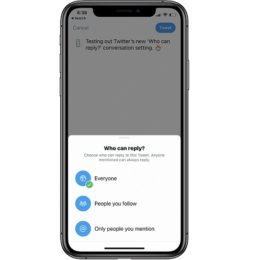 'Who can reply' new Twitter conversation setting